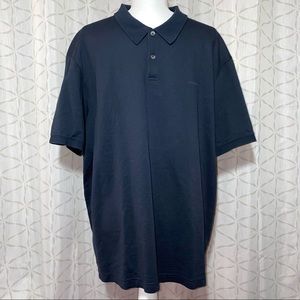 CALVIN KLEIN PERFORMANCE PIQUE SOLID POLO SHIRTXXL